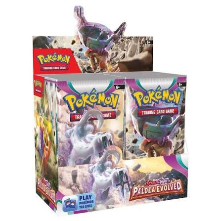 Paldea evolved booster box